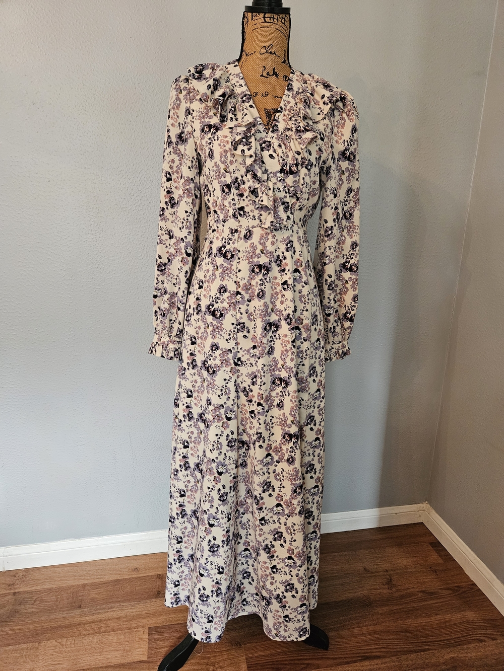 Endless Rose Long Sleeve Wrap Maxi Dress Women's Size S
